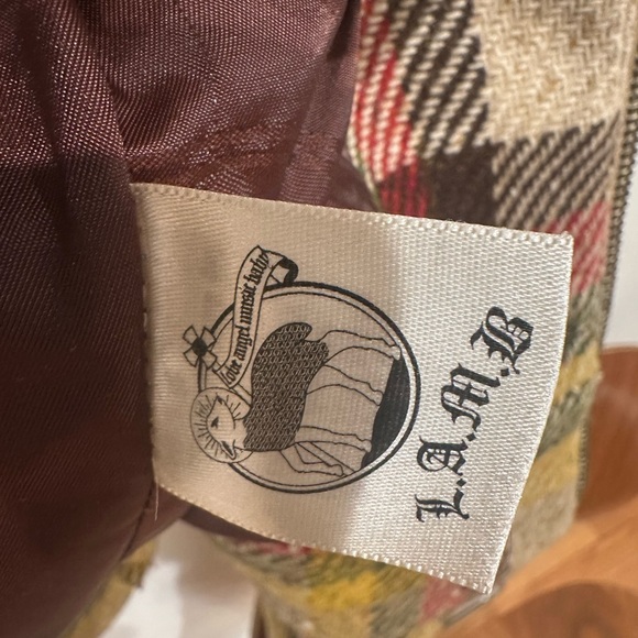 VERY RARE L.A.M.B. Donegal Plaid Moto Jacket - Picture 9 of 14